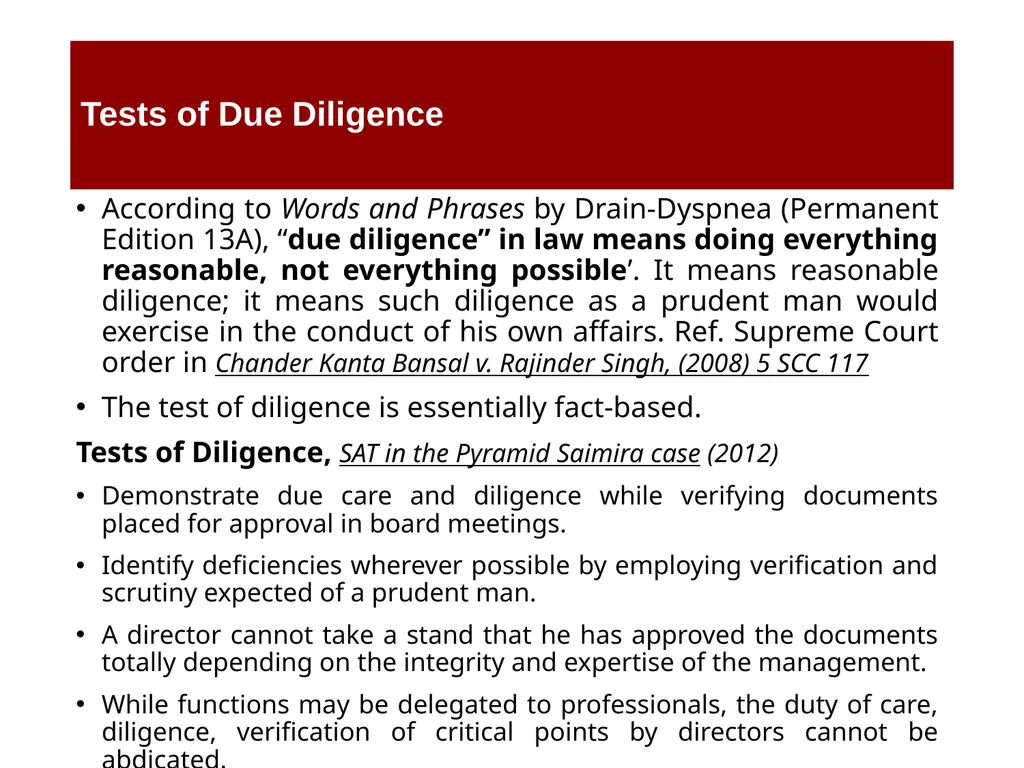 Independent Directors: Functions, Responsibilities - slide 11 of 37