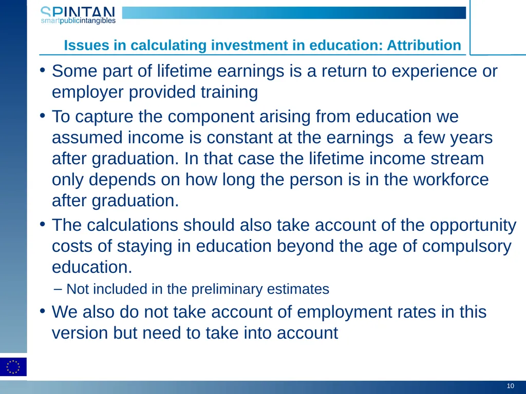 Education as social infrastructure Carol Corrado, - slide 10 of 18