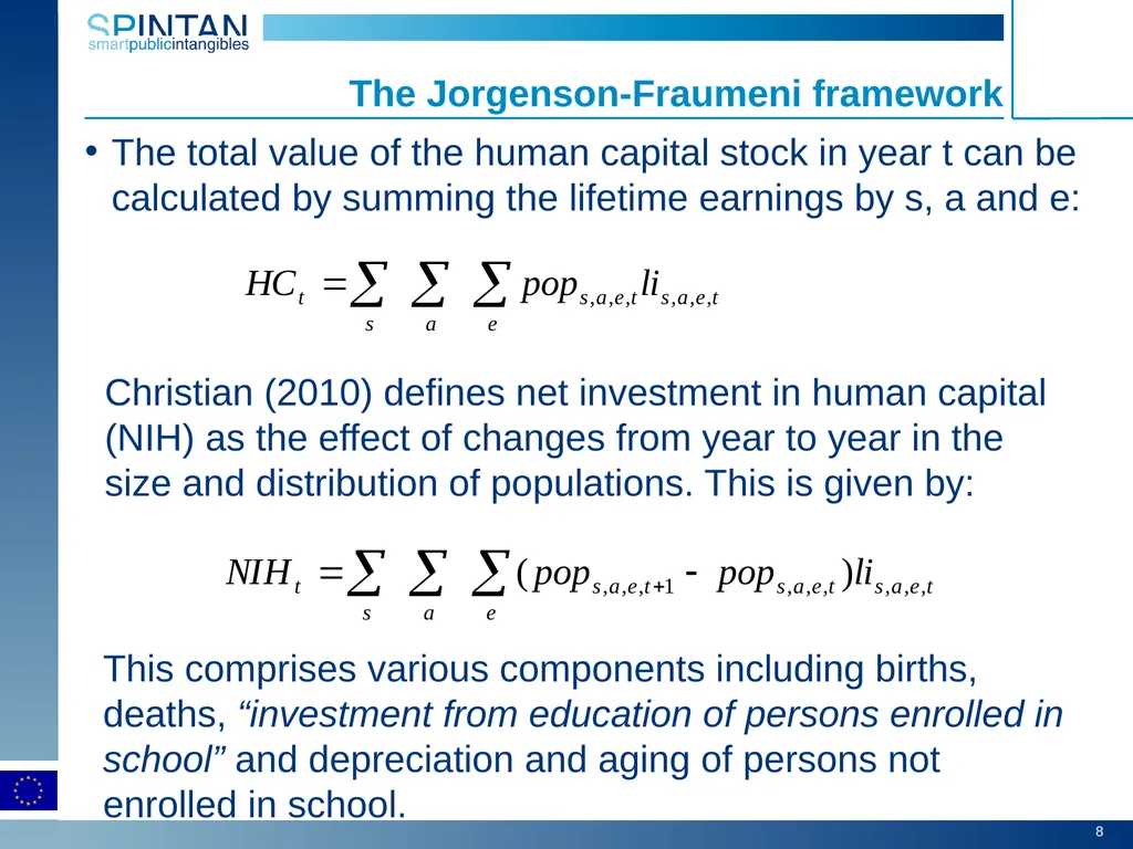 Education as social infrastructure Carol Corrado, - slide 8 of 18