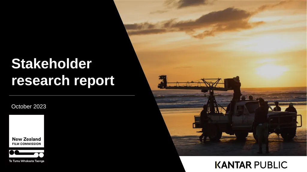 Stakeholder research report October 2023 METHOD - slide 1 of 31