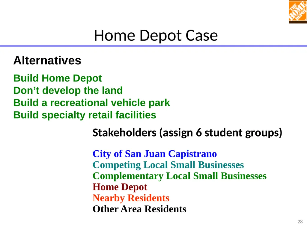 TEACHING MULTI-OBJECTIVE MULTI-STAKEHOLDER - slide 28 of 66