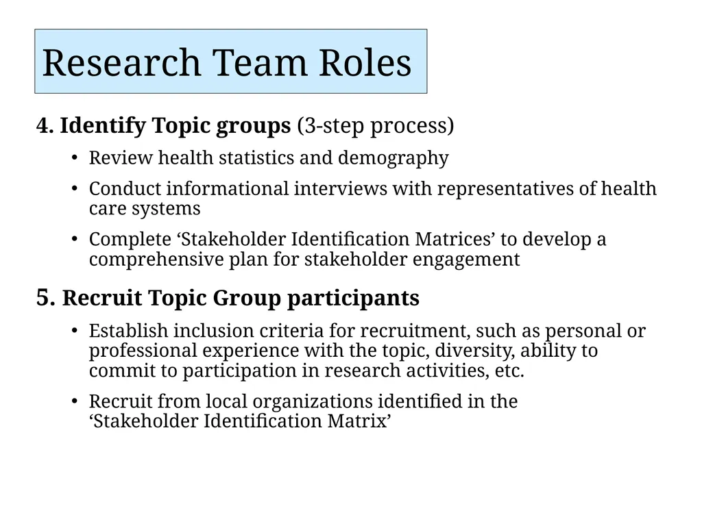 Kickoff Meeting Template The SEED Method for - slide 36 of 55