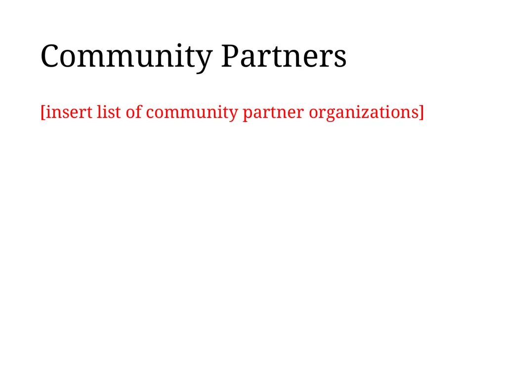 Kickoff Meeting Template The SEED Method for - slide 46 of 55