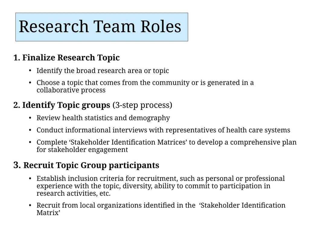 Kickoff Meeting Template The SEED Method for - slide 35 of 55