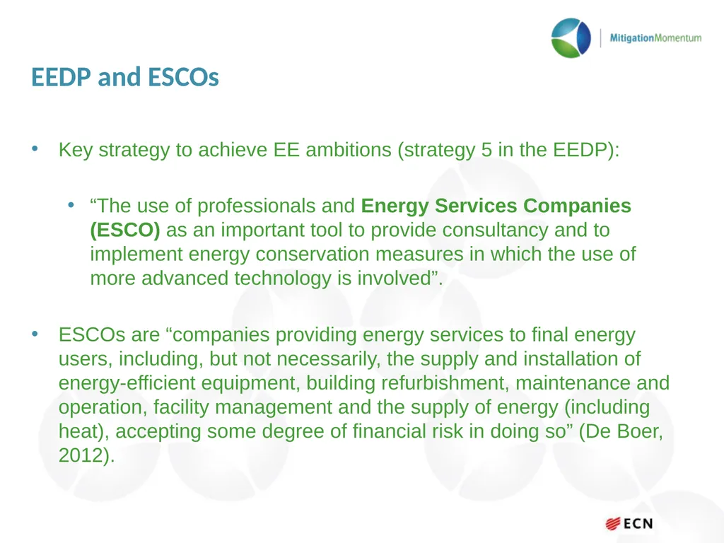 Transforming the ESCO market in Thailand Asian - slide 7 of 15