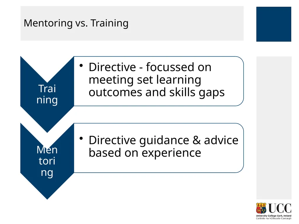 MENTORING FOR RESEARCHERS Paolo Saporito and Mary - slide 6 of 27