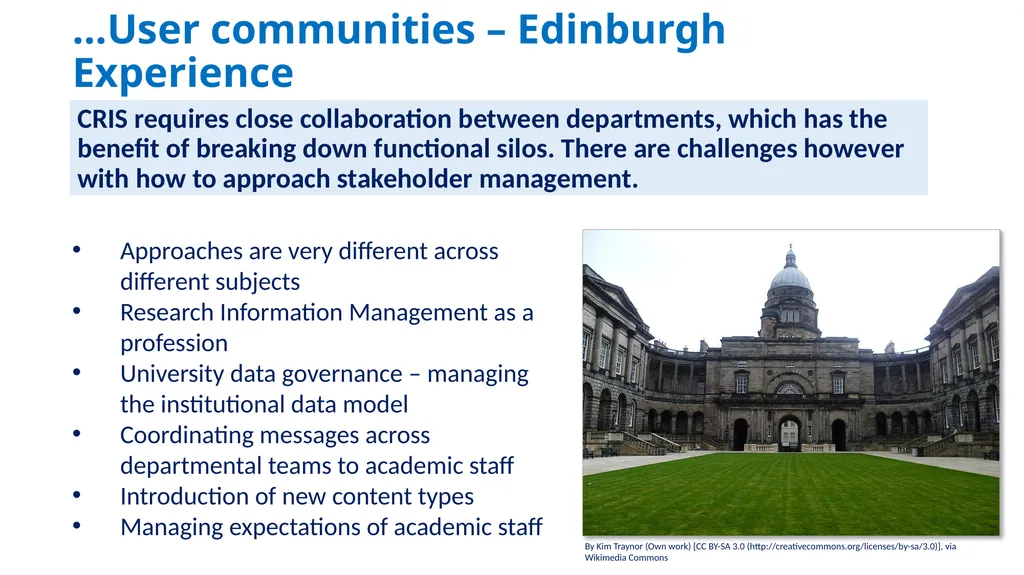 ‘Current Research Information Systems (CRIS): What - slide 10 of 18