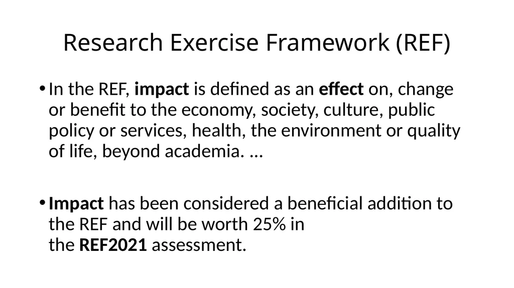 Making Change Through Research and Impact - slide 2 of 16