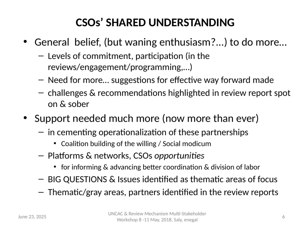 ENHANCING ACCOUNTABILITY & PUBLIC FINANCE - slide 6 of 20