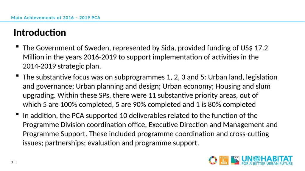 2020 ANNUAL JOINT DONOR CONSULTATIONS 26 NOVEMBER - slide 3 of 13
