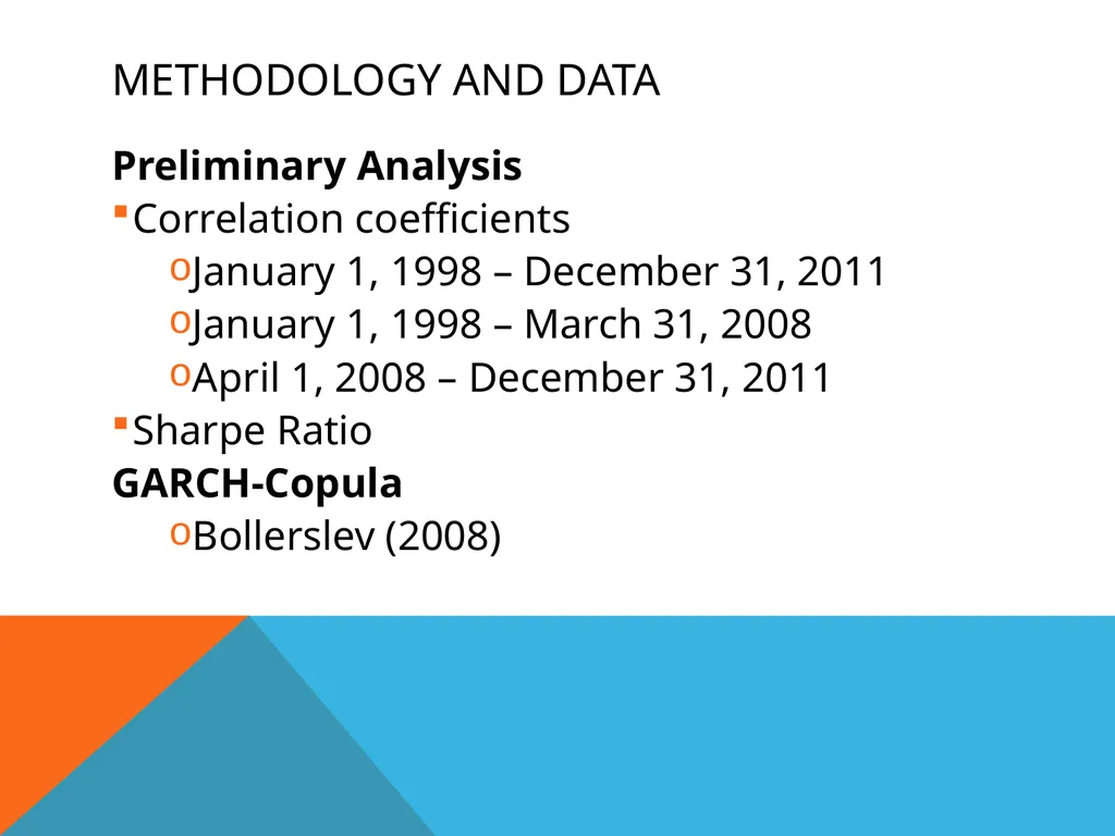 Co-movement of Stock Prices in the CARICOM Region - slide 4 of 27