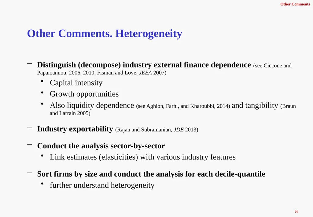 The Real Effects of Capital Controls: Credit - slide 26 of 29