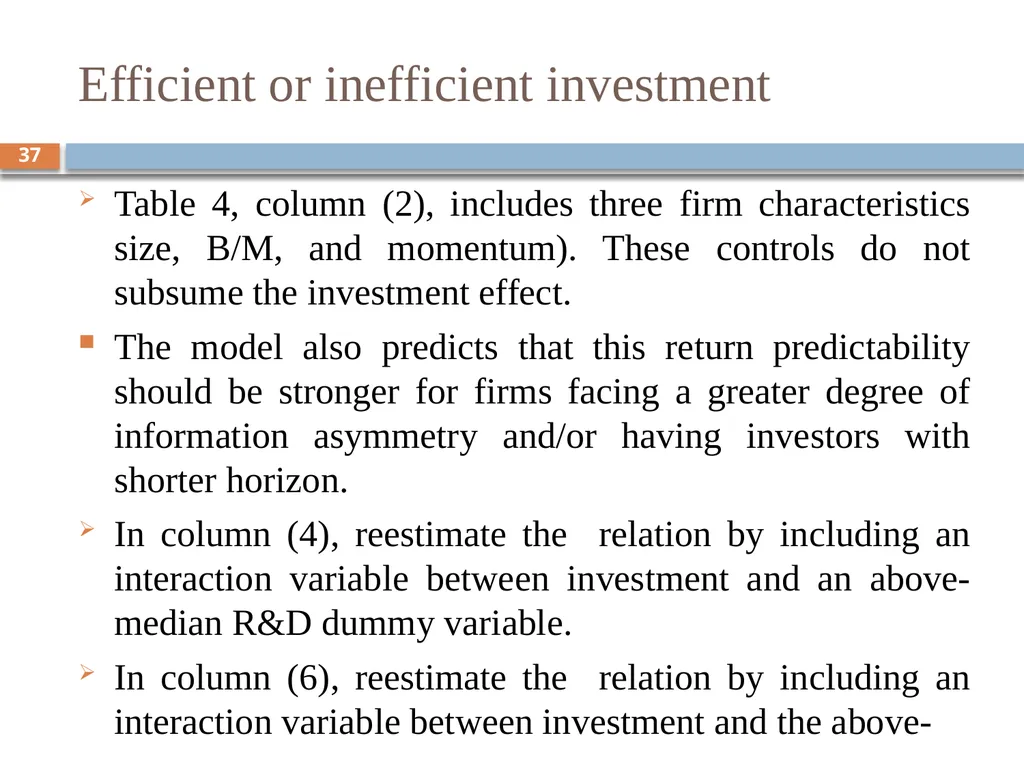Behavioral Corporate Finance － Models of - slide 37 of 38