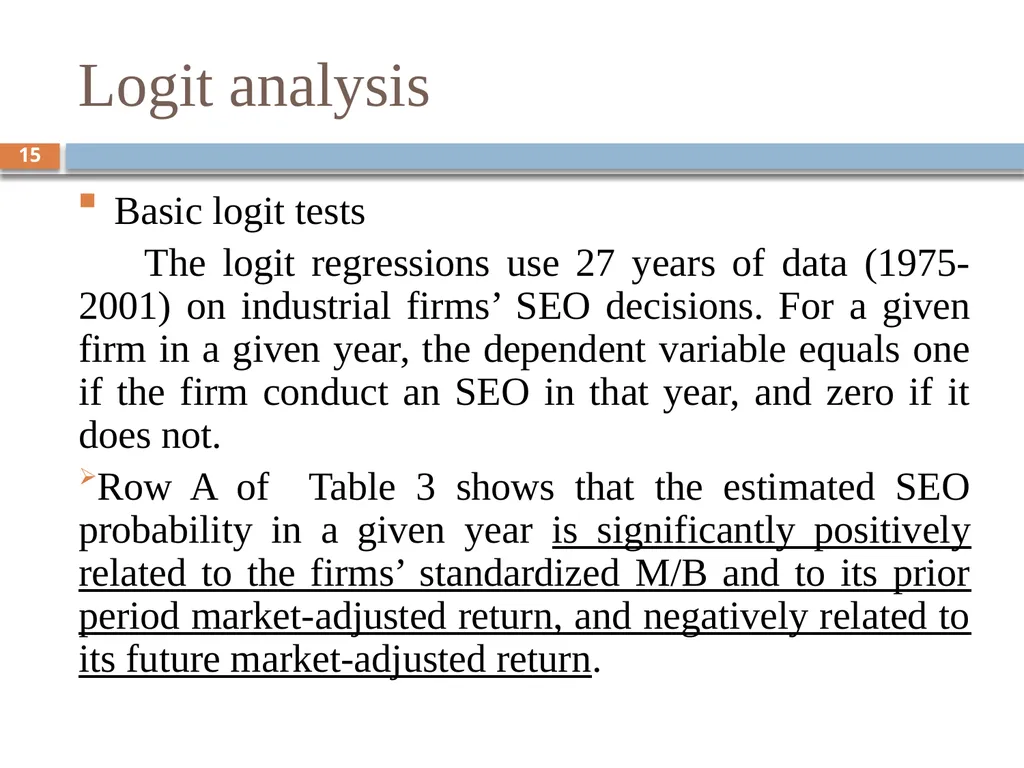 Behavioral Corporate Finance － Models of - slide 15 of 38