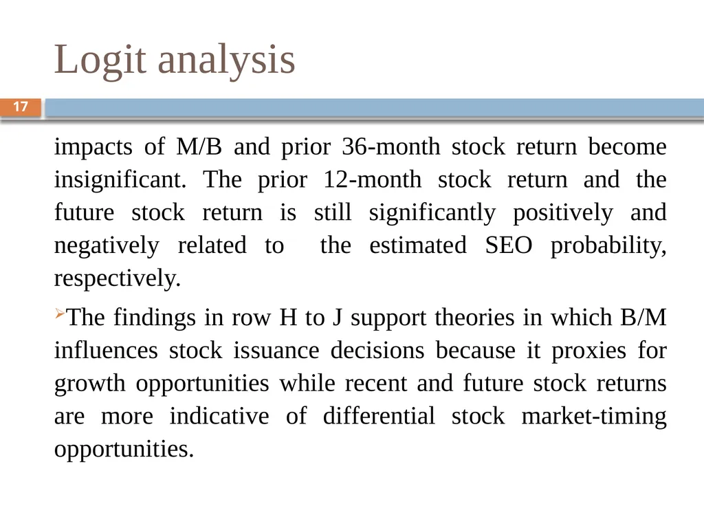 Behavioral Corporate Finance － Models of - slide 17 of 38