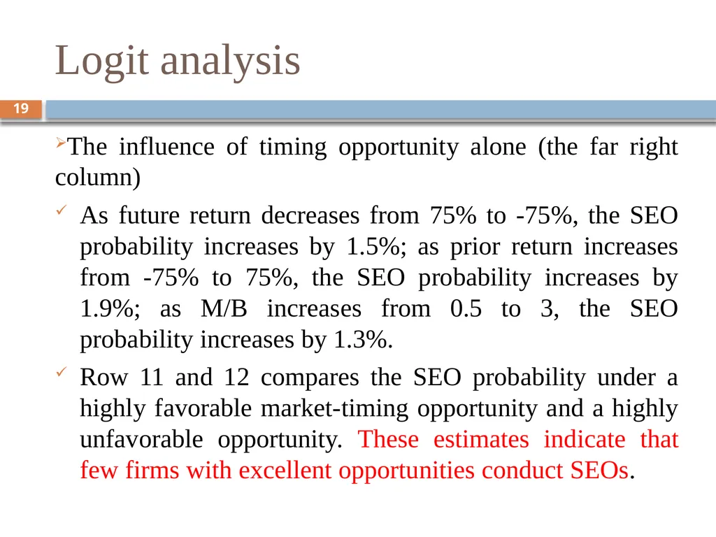 Behavioral Corporate Finance － Models of - slide 19 of 38