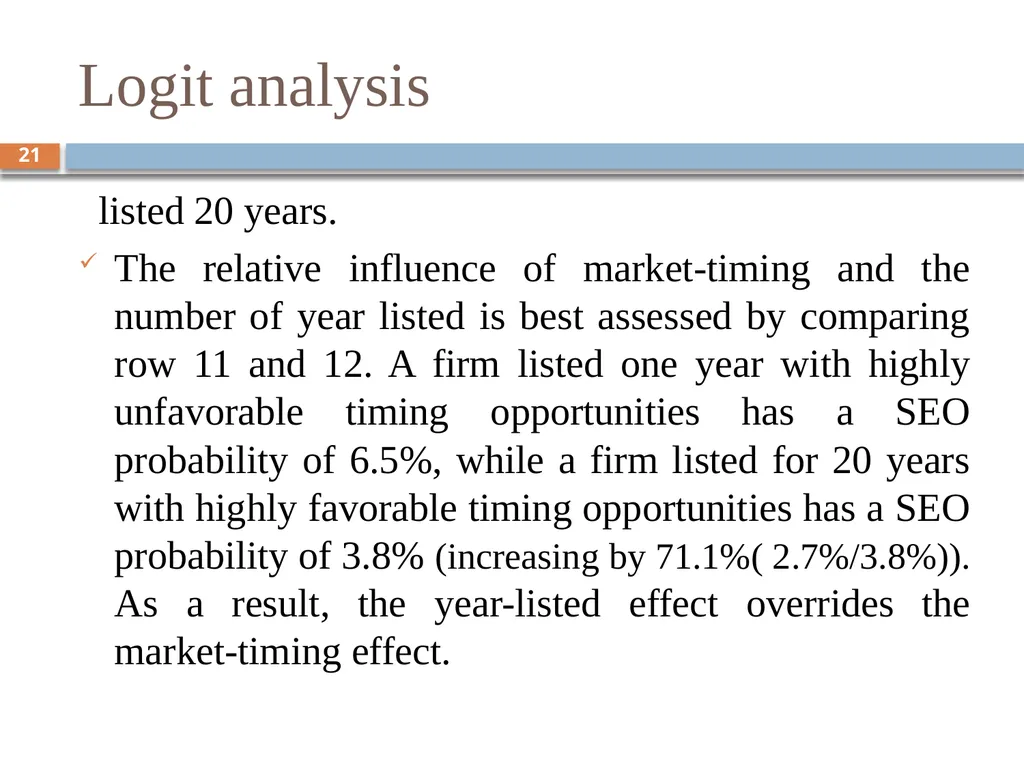 Behavioral Corporate Finance － Models of - slide 21 of 38