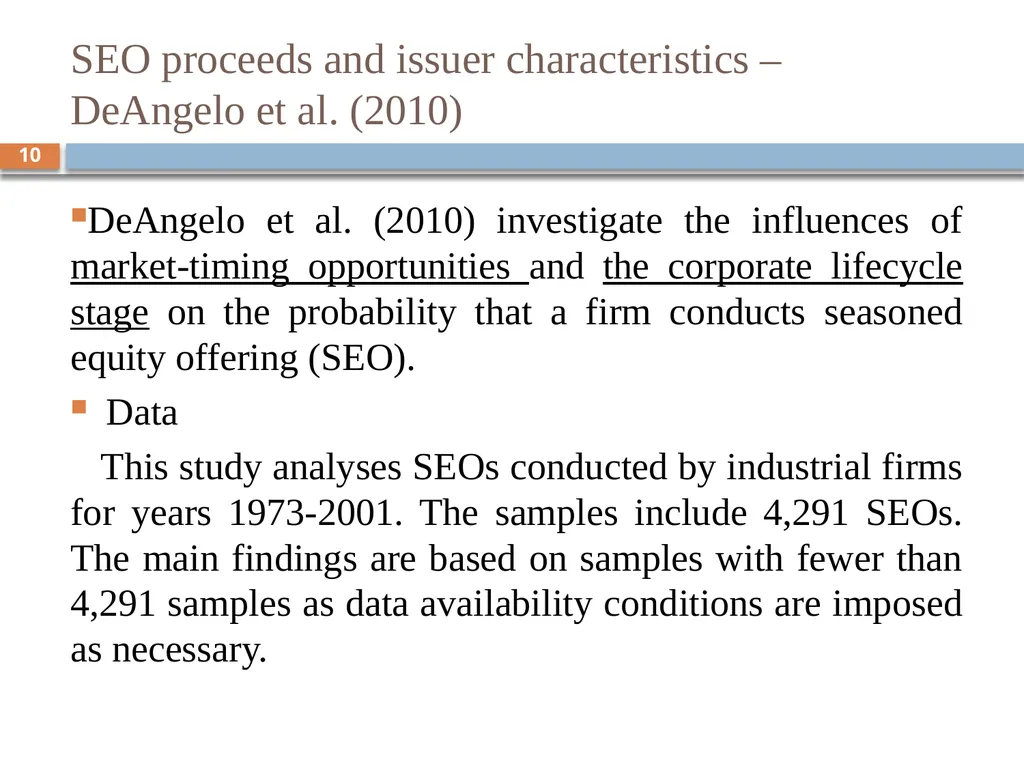 Behavioral Corporate Finance － Models of - slide 10 of 38