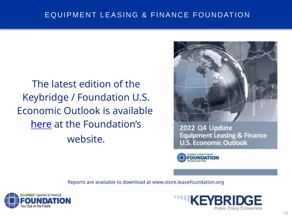 Snapshot of the Equipment Leasing and Finance - slide 16 of 18