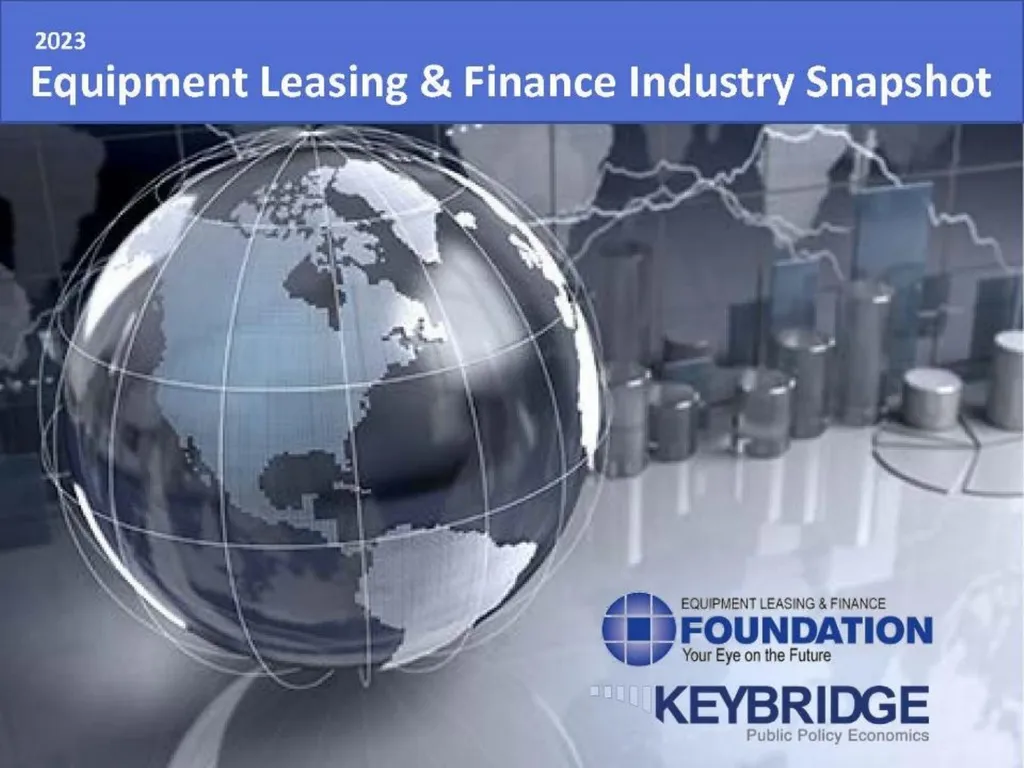 Snapshot of the Equipment Leasing and Finance - slide 1 of 18