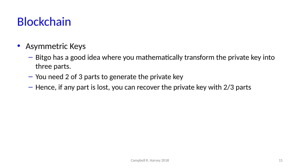 What we know … and what know we don’t know - slide 15 of 33