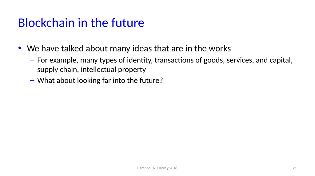 What we know … and what know we don’t know - slide 21 of 33
