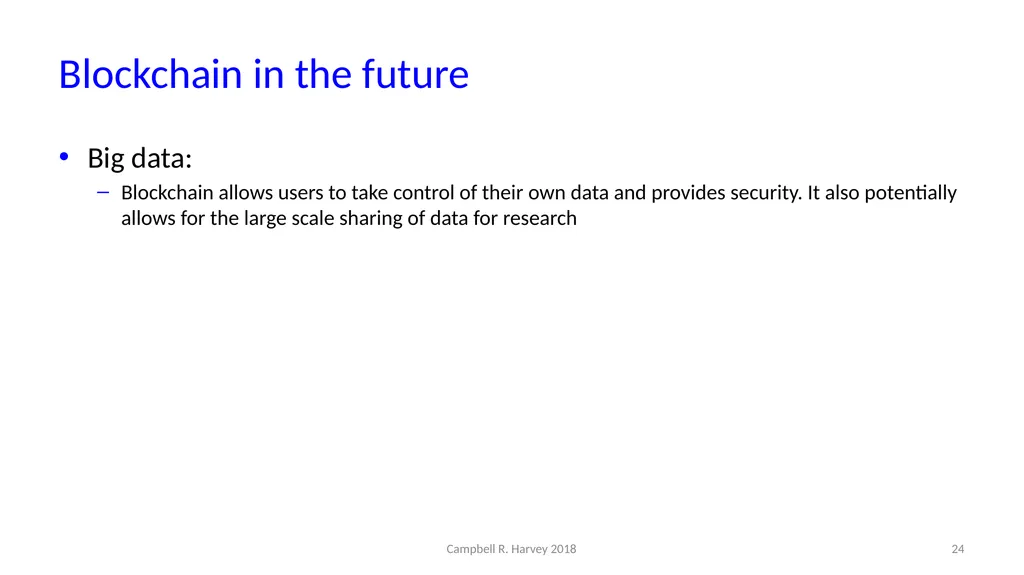 What we know … and what know we don’t know - slide 24 of 33