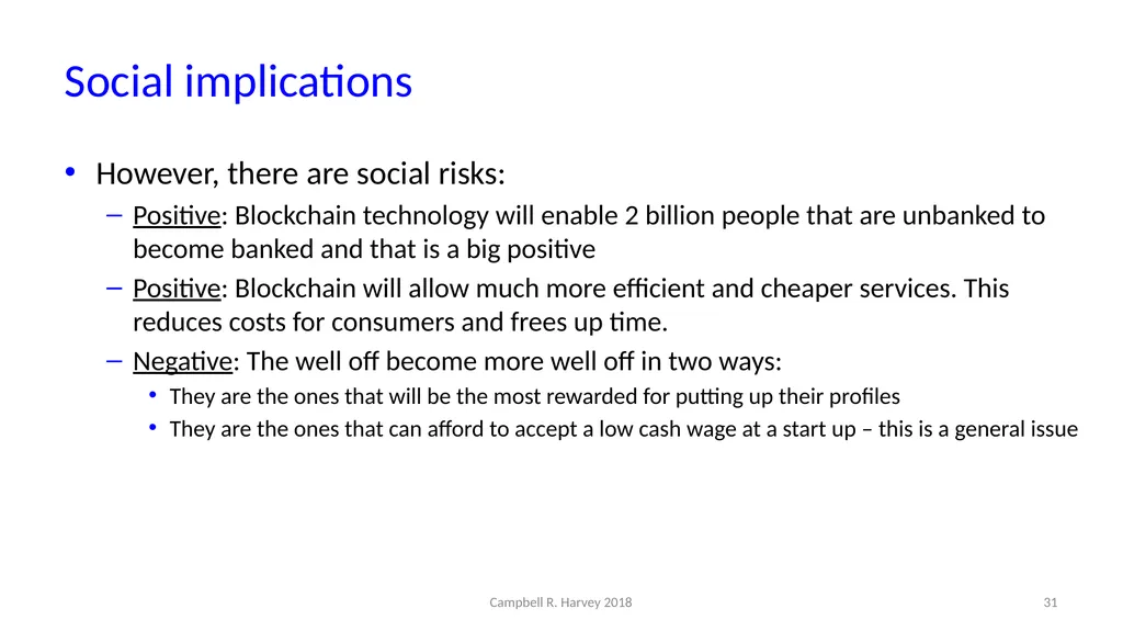 What we know … and what know we don’t know - slide 31 of 33