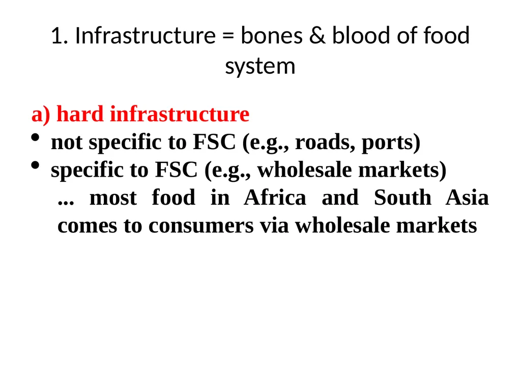 Infrastructure investment is fundamental for - slide 2 of 13