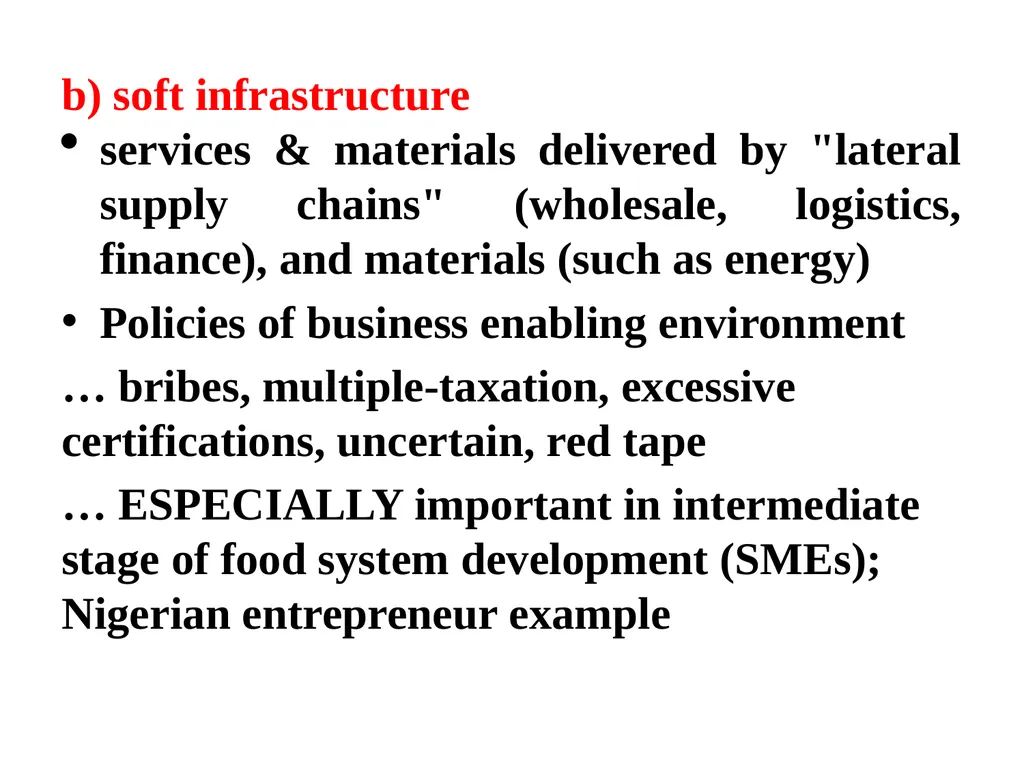 Infrastructure investment is fundamental for - slide 3 of 13