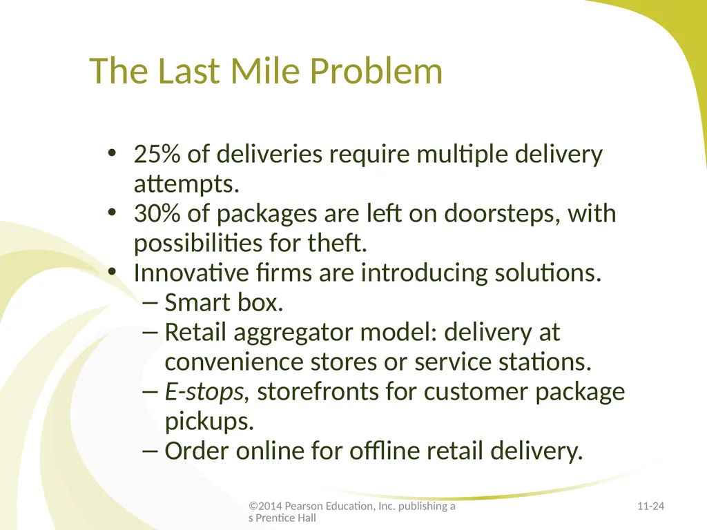 The Internet for Distribution E-Marketing/7E - slide 24 of 33