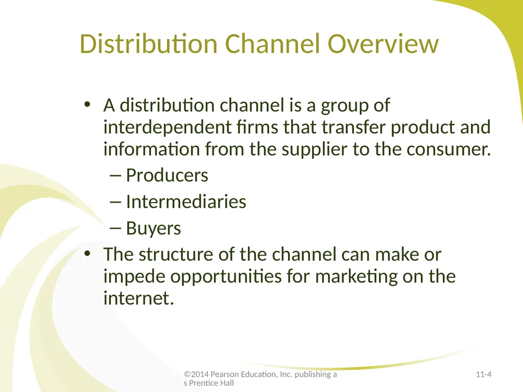 The Internet for Distribution E-Marketing/7E - slide 4 of 33