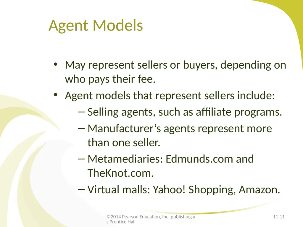 The Internet for Distribution E-Marketing/7E - slide 11 of 33