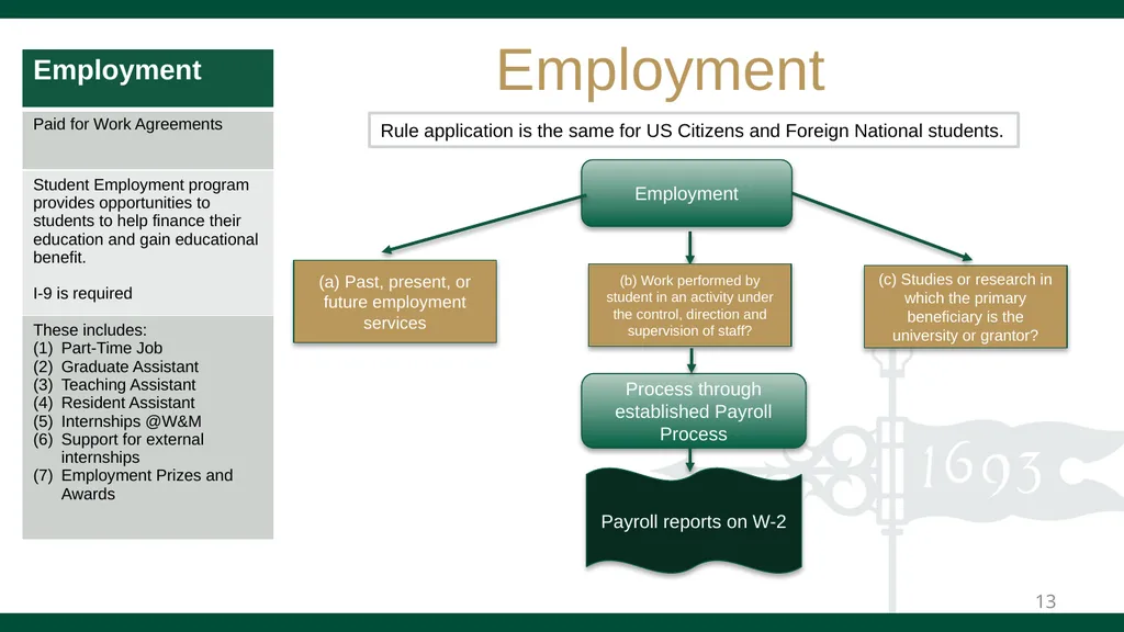 PAYMENTS TO STUDENTS GUIDE Effective March 2024 - slide 13 of 32