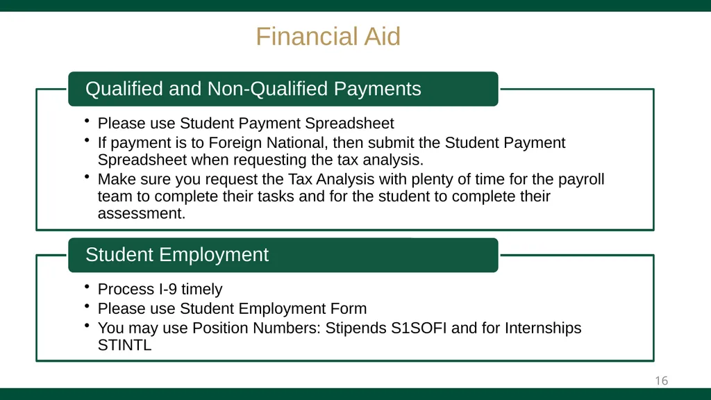 PAYMENTS TO STUDENTS GUIDE Effective March 2024 - slide 16 of 32