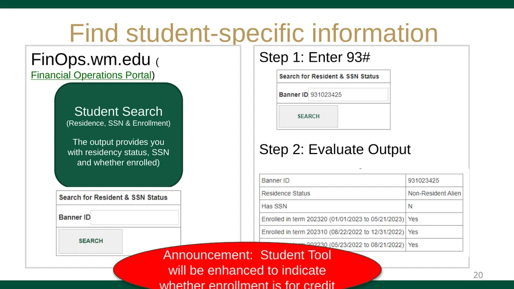 PAYMENTS TO STUDENTS GUIDE Effective March 2024 - slide 20 of 32