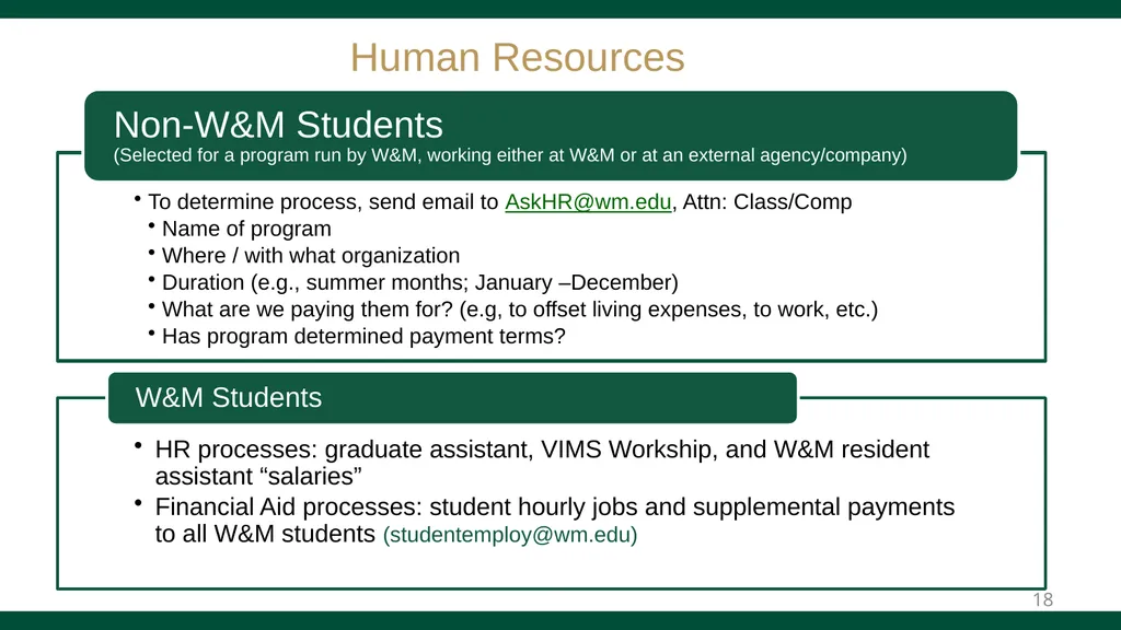 PAYMENTS TO STUDENTS GUIDE Effective March 2024 - slide 18 of 32