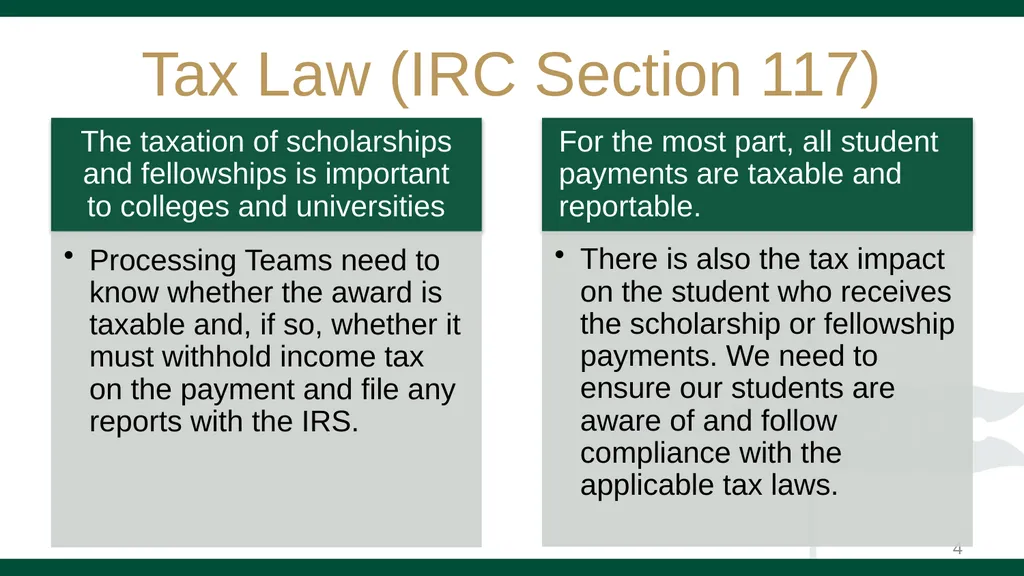 PAYMENTS TO STUDENTS GUIDE Effective March 2024 - slide 4 of 32