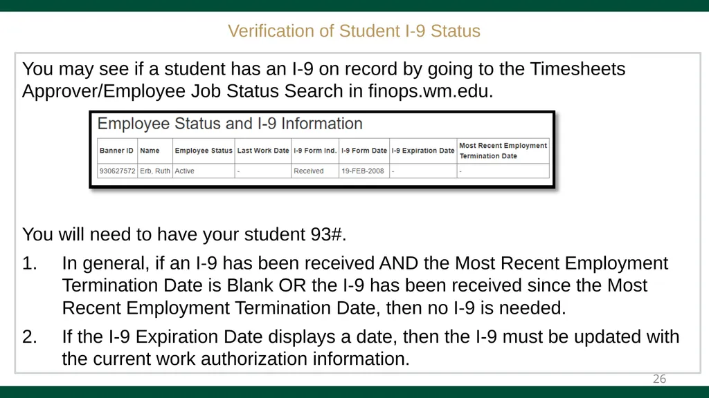 PAYMENTS TO STUDENTS GUIDE Effective March 2024 - slide 26 of 32