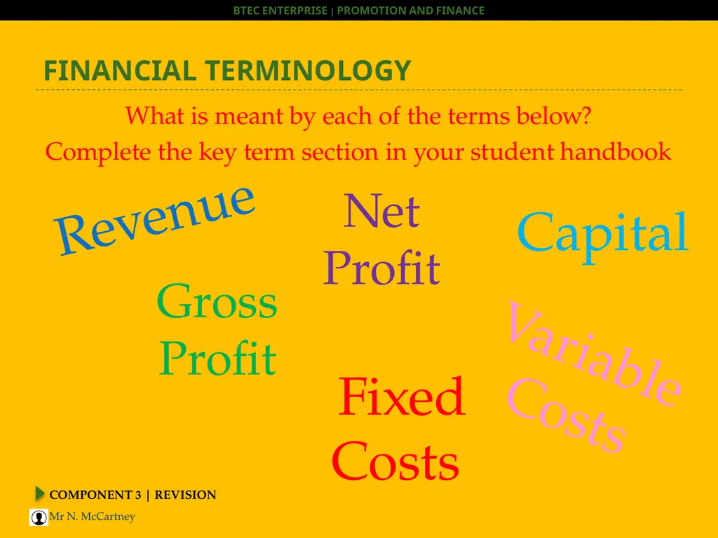 COMPONENT 3 | REVISION BTEC Enterprise HOOK – WHAT - slide 12 of 30