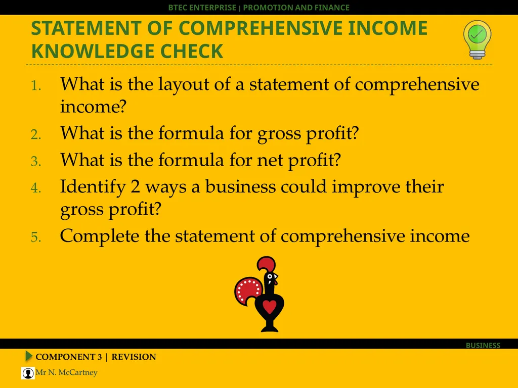 COMPONENT 3 | REVISION BTEC Enterprise HOOK – WHAT - slide 16 of 30