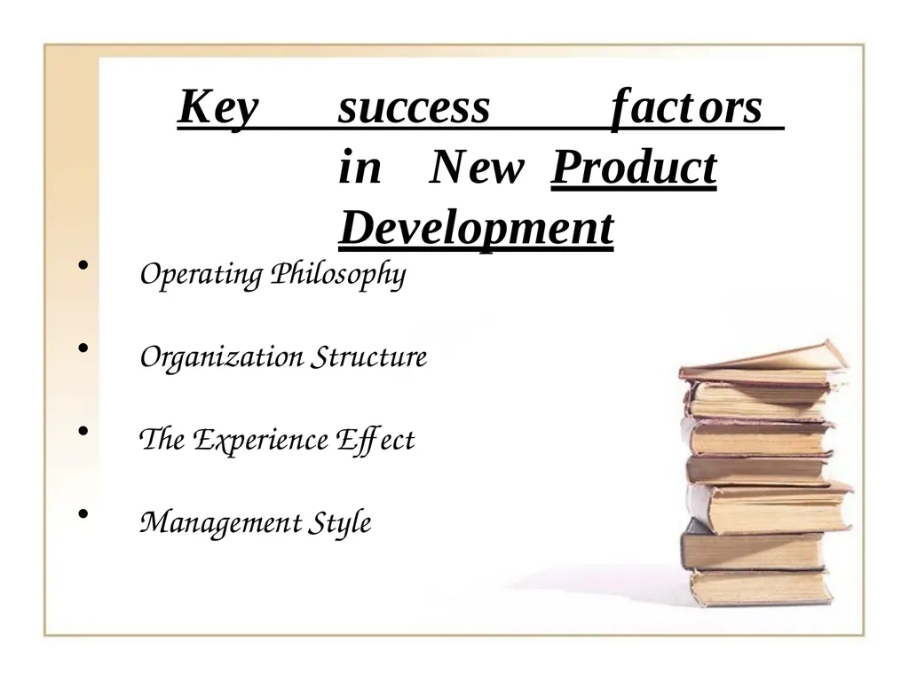 NEW PRODUCT AND NEW PRODUCT DEVLOPMENT PROCESS By - slide 18 of 19