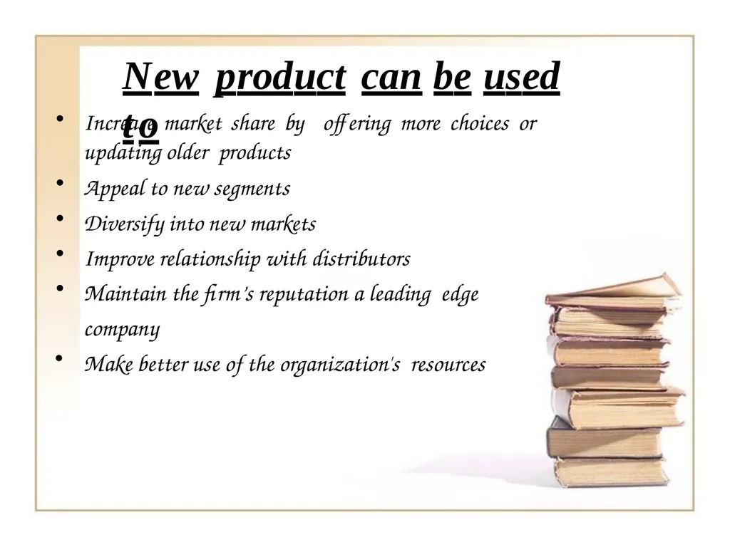 NEW PRODUCT AND NEW PRODUCT DEVLOPMENT PROCESS By - slide 5 of 19