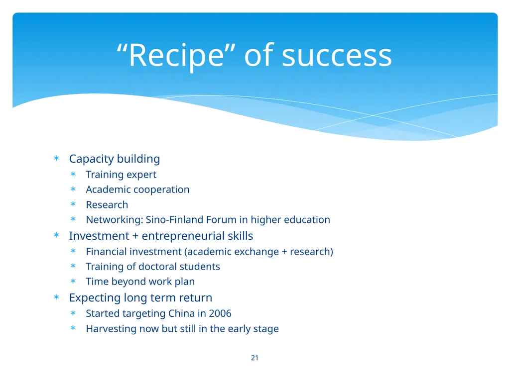 Marketing and branding for Finnish education - slide 21 of 28