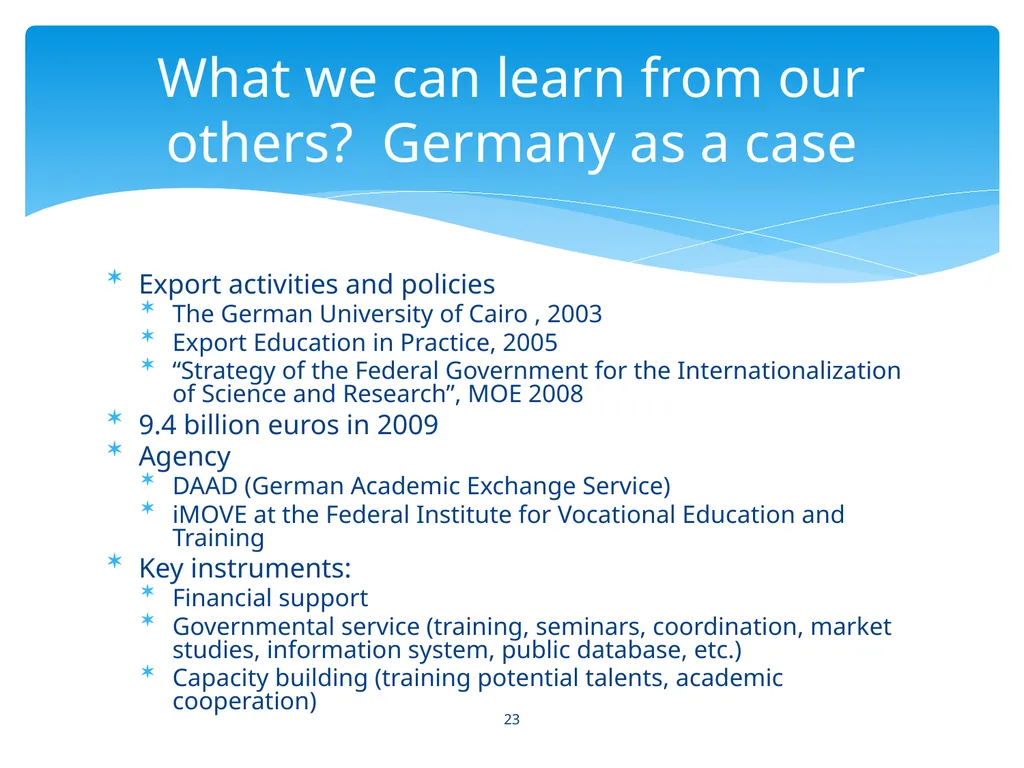 Marketing and branding for Finnish education - slide 23 of 28
