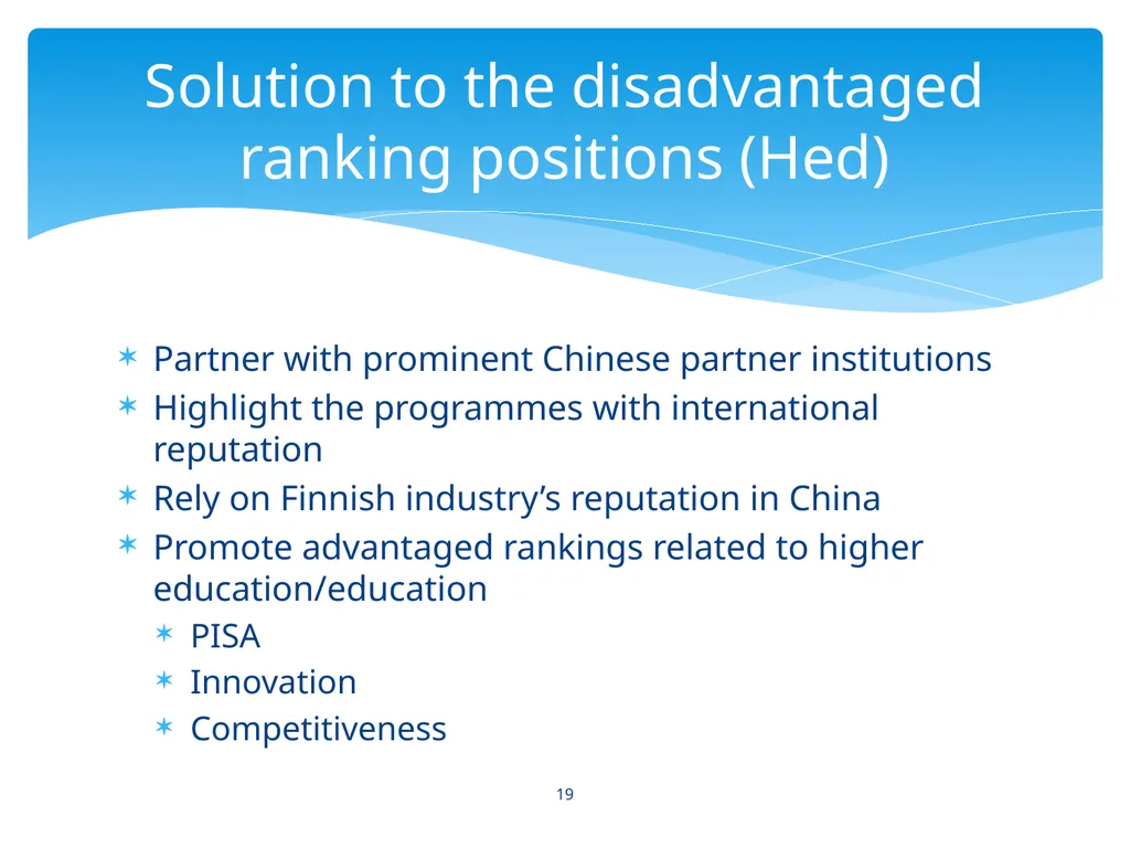 Marketing and branding for Finnish education - slide 19 of 28