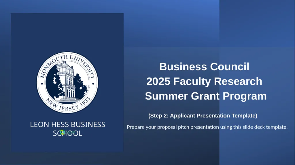 Business Council 2025 Faculty Research Summer - slide 4 of 10