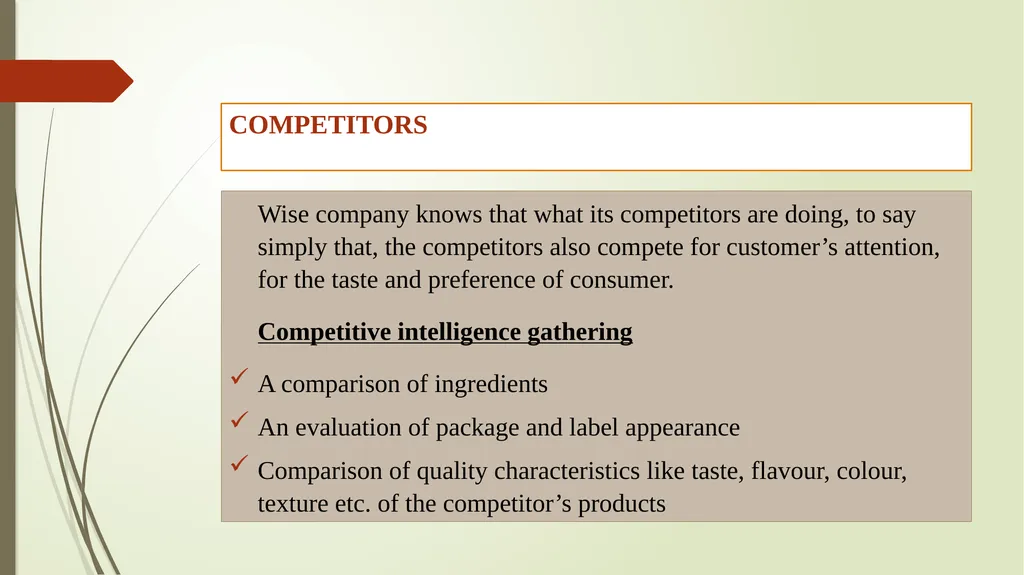 SOURCES OF IDEA FOR NEW PRODUCT DEVELOPMENT - slide 11 of 17