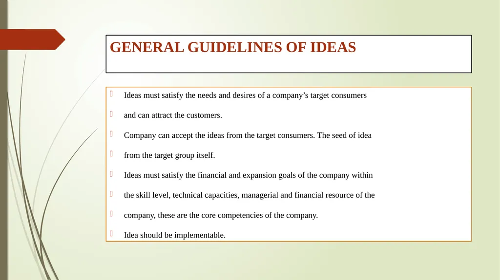 SOURCES OF IDEA FOR NEW PRODUCT DEVELOPMENT - slide 3 of 17