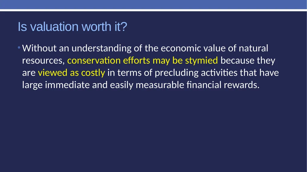 Non-market valuation: methods and data Peter W. - slide 50 of 59